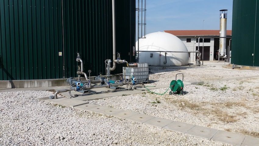 Estator Inoxcaucho em Planta de Biogás