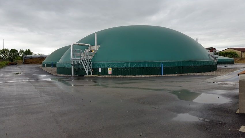 Estator Inoxcaucho em Planta de Biogás